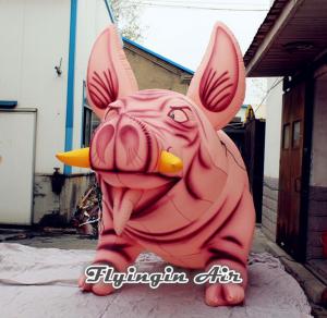 China Music Festival Ornament Inflatable Pig for Concert and Event Supplies on sale 