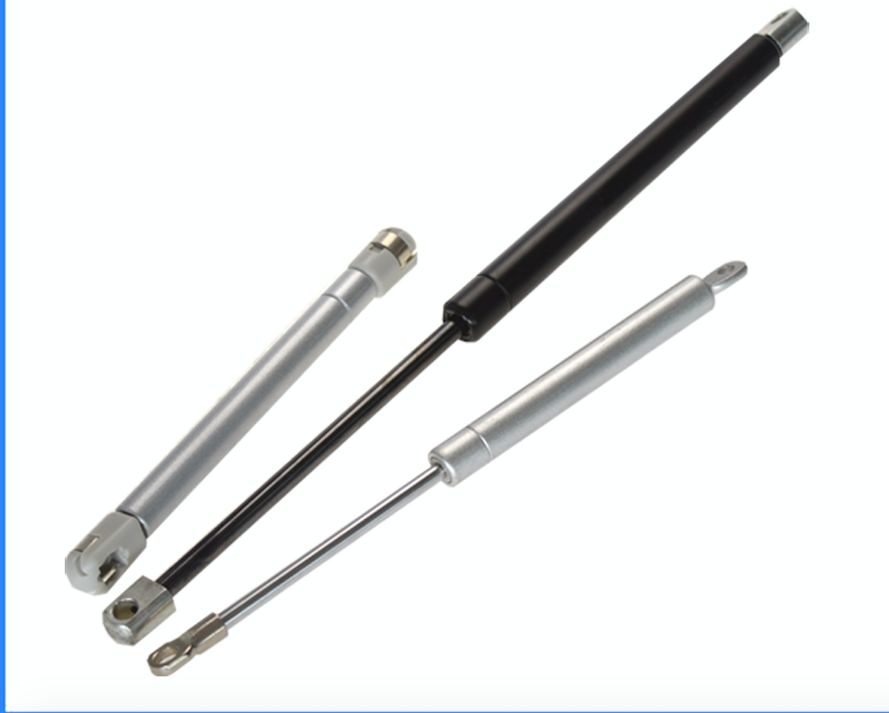 Adjustable and lockable gas spring for furniture and automotive