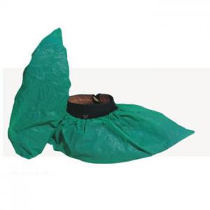 green shoe covers