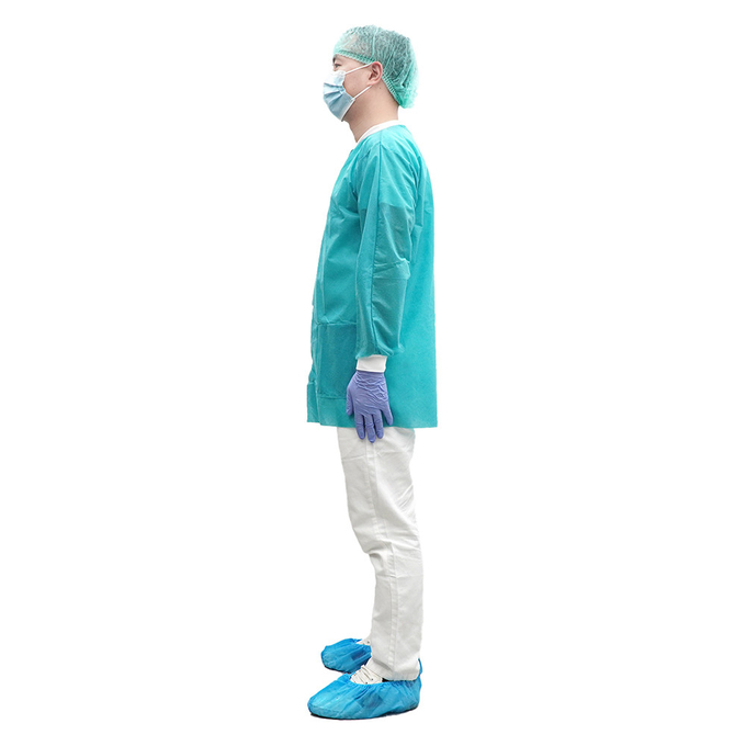 PP SMS Disposable Medical Lab Coat Sustainable For Men 2