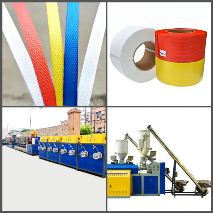 Polypropylene PP Strap Band Extrusion Line Recycled Pellets Material 2