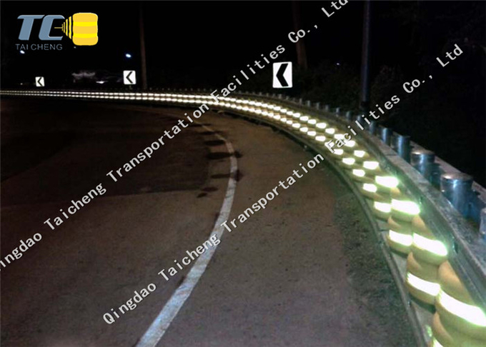PU EVA Highway Rotating Barrier Guardrail Customization 3