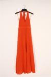 Longline Ladies Dress Clothing 100% Viscose Red Camisole Dress