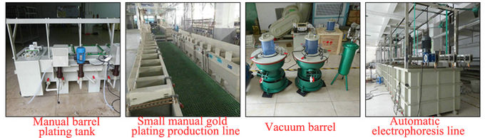 Manual Precious metal Plating Electroplating Plant Equipment For High-precision Electronic Products 6