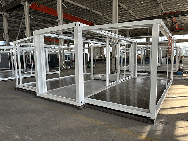 Grande foldable office container frame