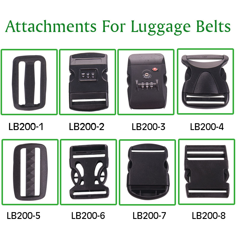 5.0CM Wide Personalised Luggage Straps With Nylon Polyamide Material 