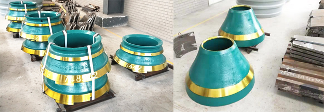 cone crusher concave and mantle