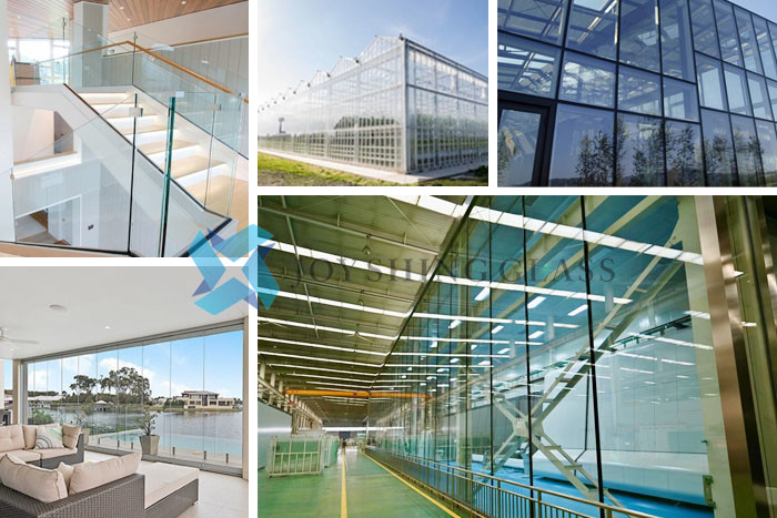 Application of Low Iron Toughened Glass
