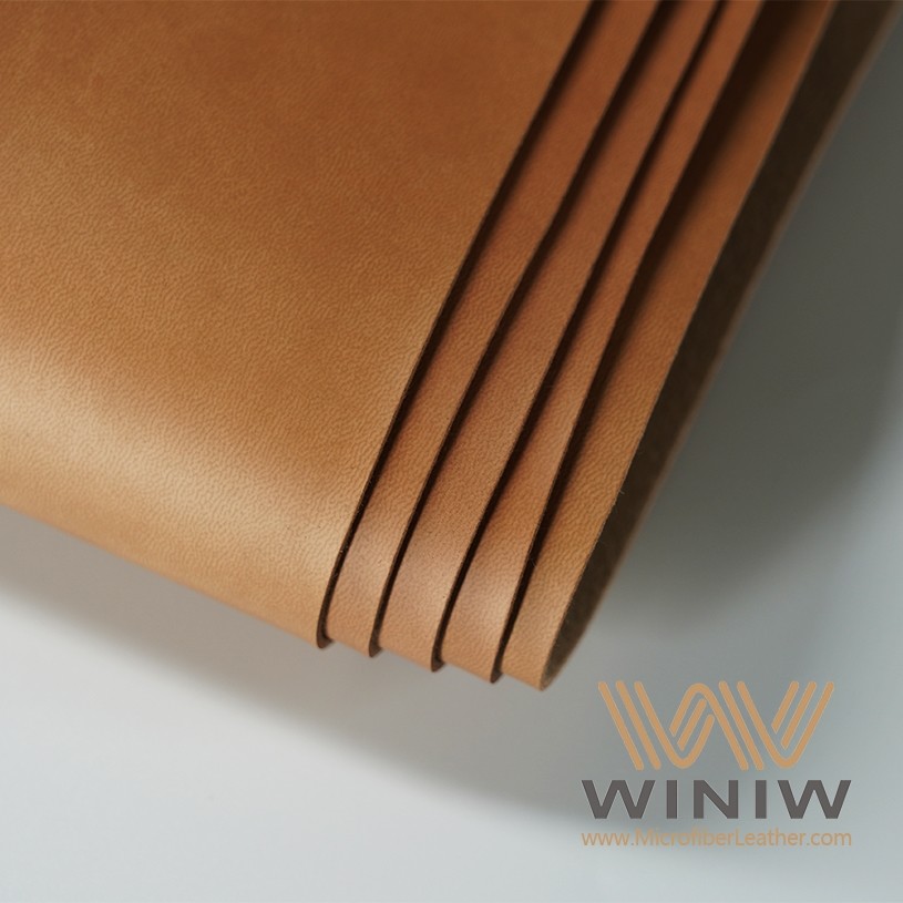 Soft PU Leatherette Material Imitation Leather For Labels