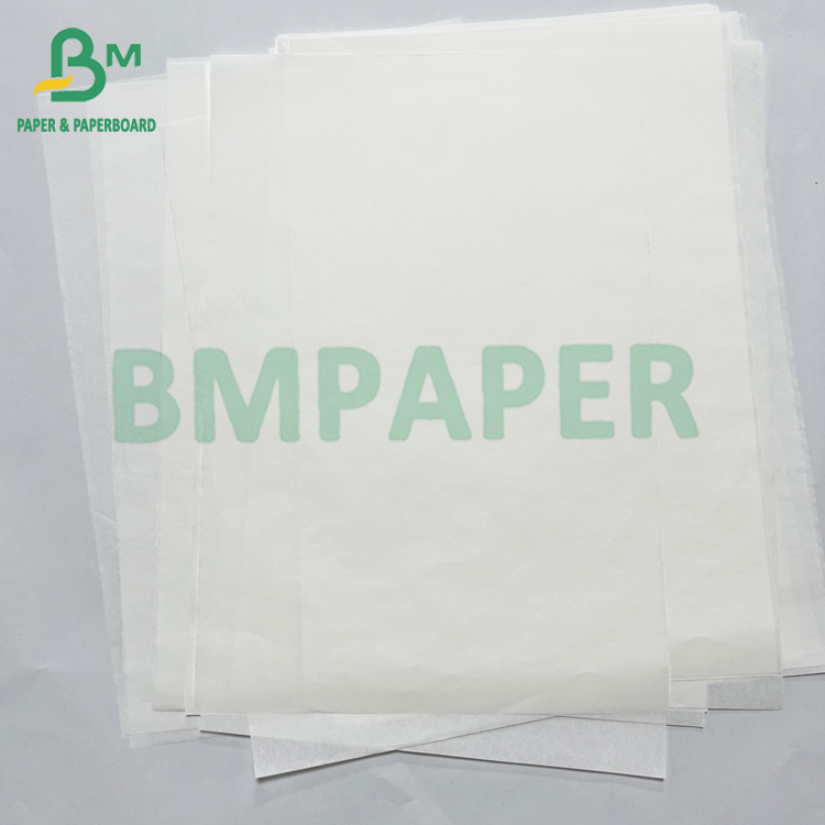20gsm Smooth Semitransparent Glassine Paper Roll For Shoes Clothes Packing