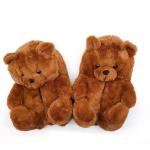 Lovely Plush Teddy Bear Slippers For Bedroom BV Certified