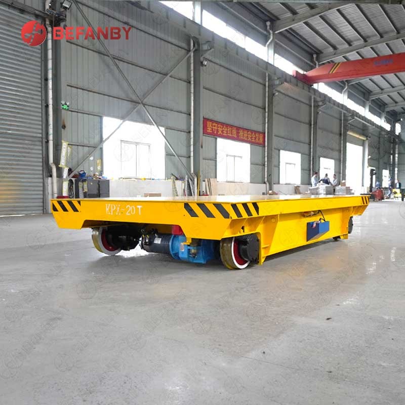 14 Ton DC Motor Battery Rail Transfer Cart