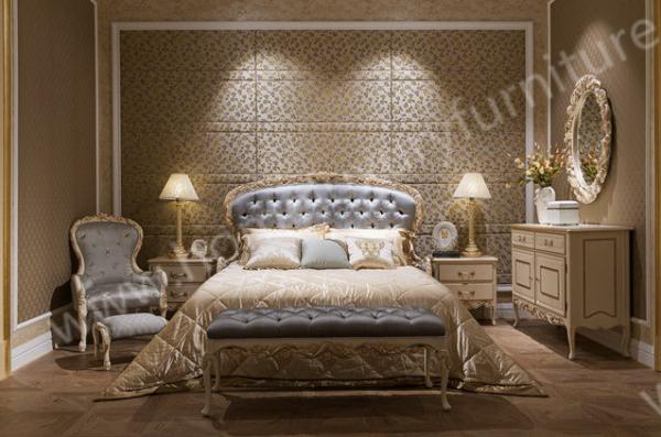 Hand Carved Furniture Bedroom Classic Luxury Antique