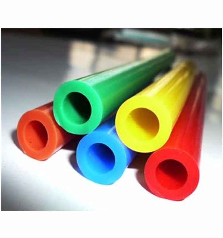 Colorful high quality large diameter silicone tube