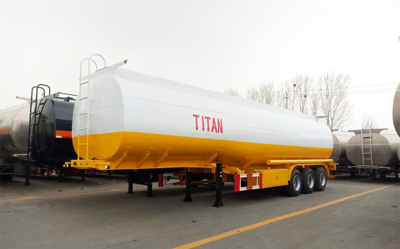 3 Axle 40000 liters fuel tanker trailer