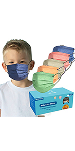 kids disposable face masks