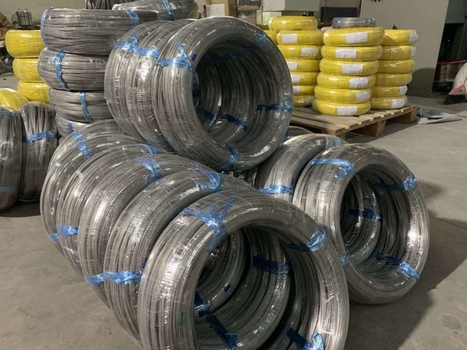 2mm Stainless Steel Wire Rod 302 Grade 5.5mm Q195 SAE1008 ASTM 5