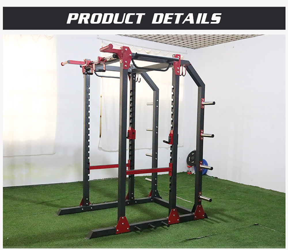 Factory Price Multifunctional Home Fitness Weightlifting Fitness Barbell Weightlifting Squat Rack Heavy Squat Rack
