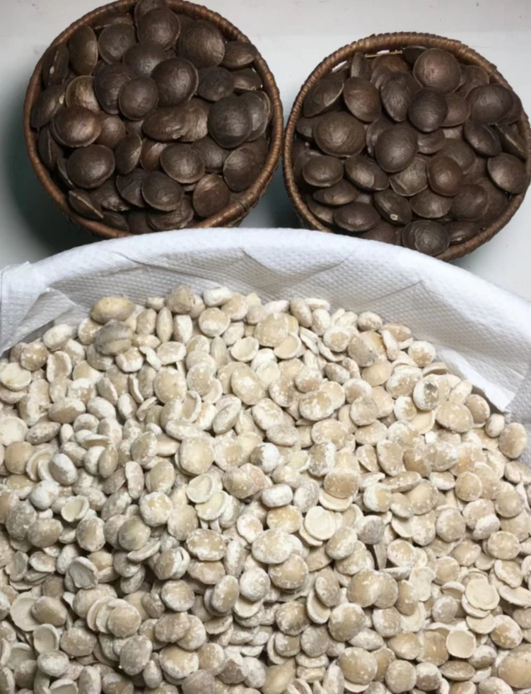 Large Capacity Sacha Inchi Melon Seeds Removing Shelling Machine Sacha Inchi Nuts Shell separation Machine