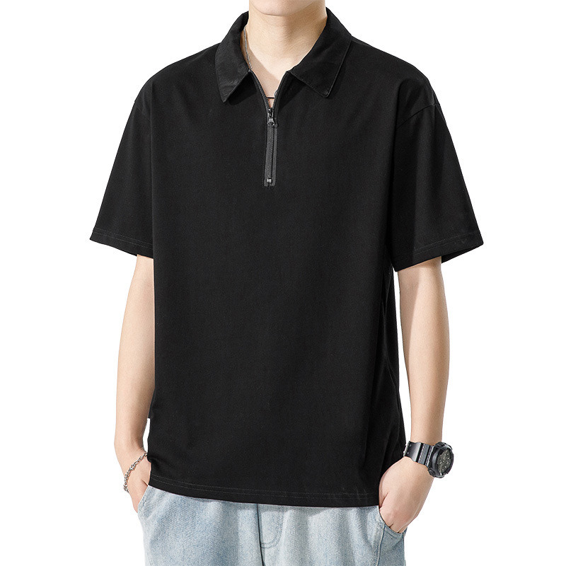 Custom Logo T Shirt Plus Size Printing Men&prime;s Polo Shirt