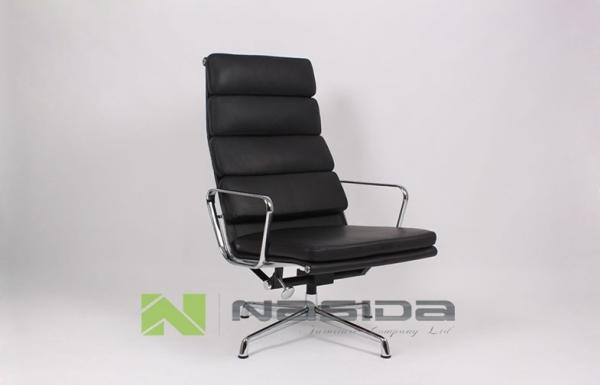Lay Down And Lift Eames Style Office Chair For Tall People Bk Pu