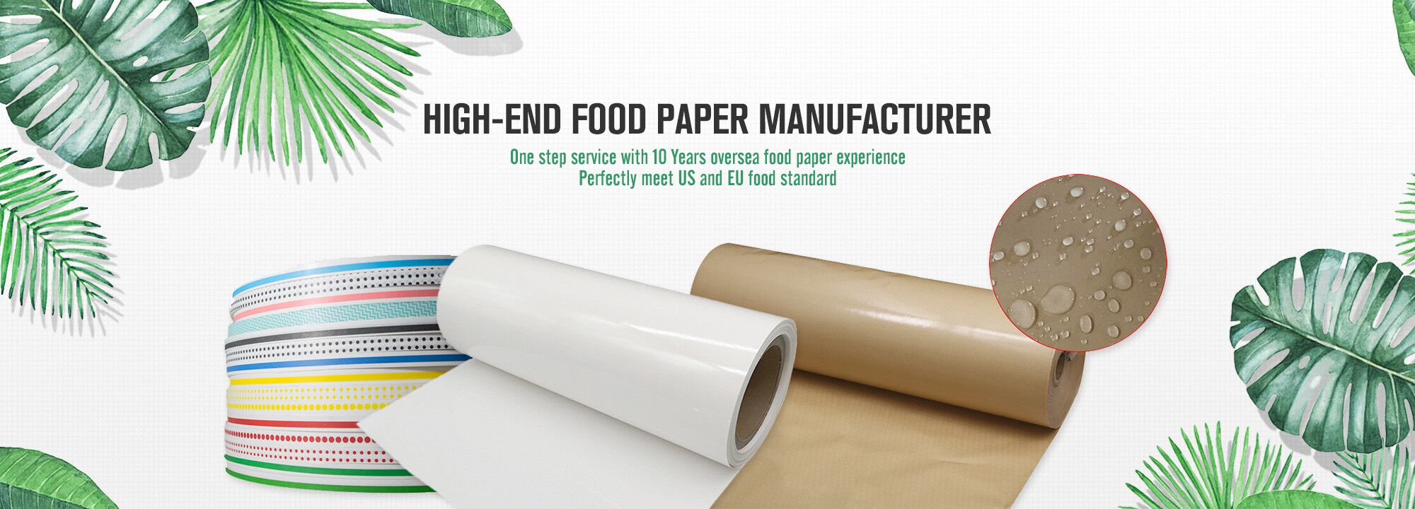 Food Grade Certification Straw Wrapping Kraft Paper 24g 28g 25mm 44mm In Rolls
