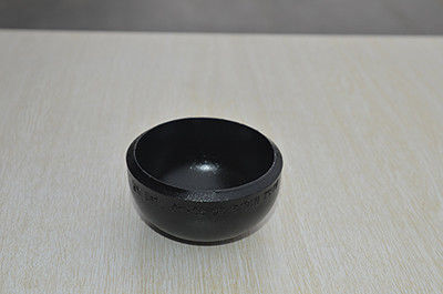 Butt Welded Seamless Hdg Carbon Steel Pipe Cap Black Color 2mm-25mm 1