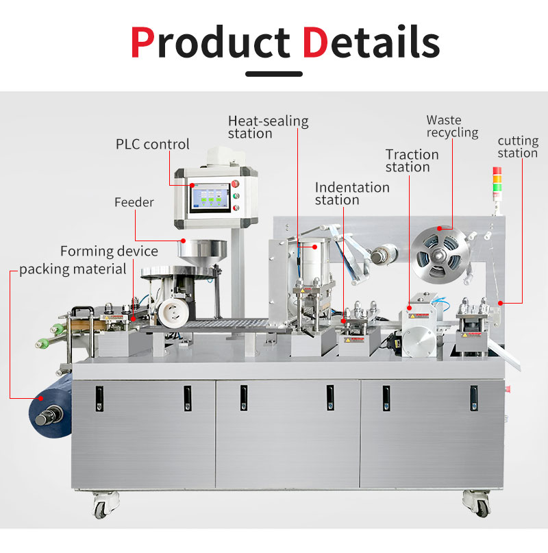 automatic pill blister packing machine