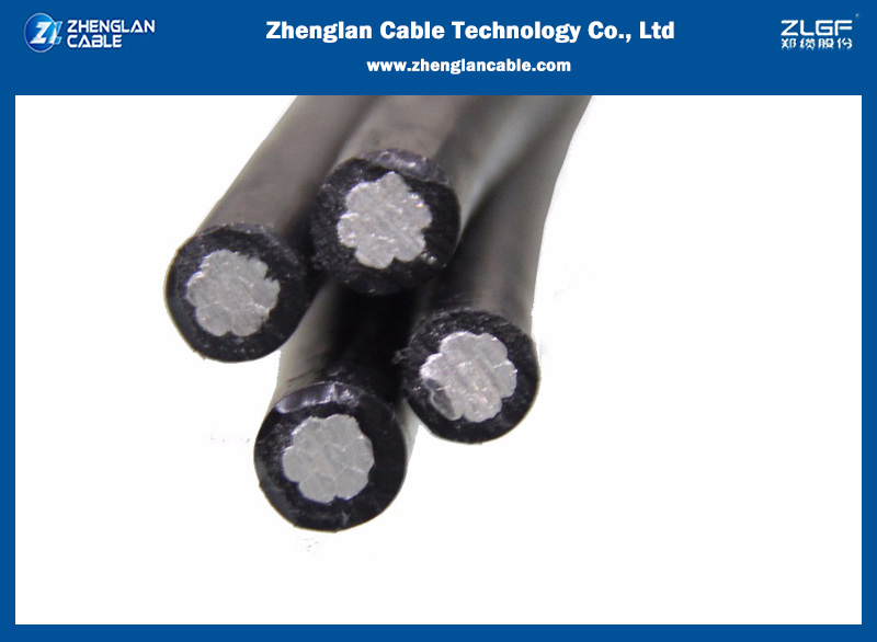 4core 95sqmm aerial insulated cable