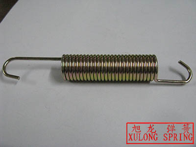  color zinc coated extension spring used in electric generator
