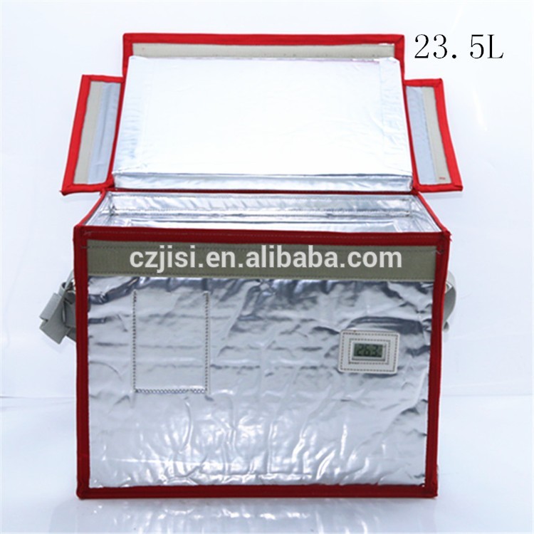 Low temperature vacuum insulated cold chain vaccine blood transport cooler box 205L
