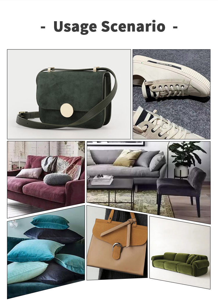 microfiber suede Leather For Sofa