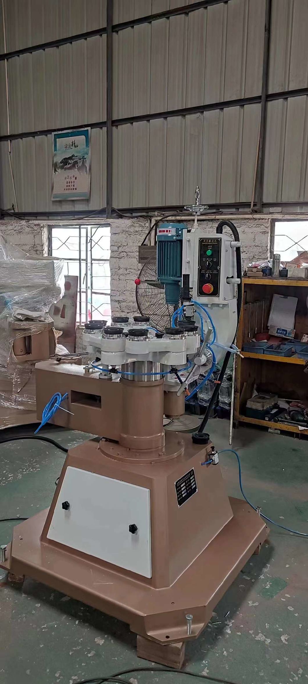 Foshan Star Manual Glass Inner Circle Grinding Machine for Gas Stoves