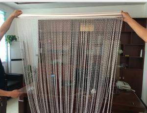 metal chain link curtains