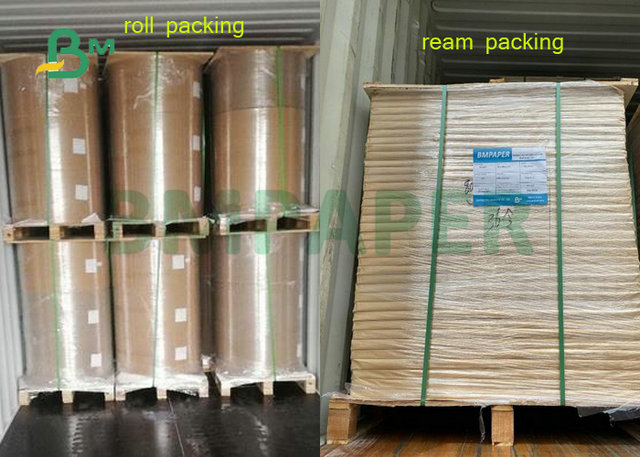 600 x 1000mm High Smooth Kraft 30gsm 35gsm 40gsm MG Paper For Sugar Package bags