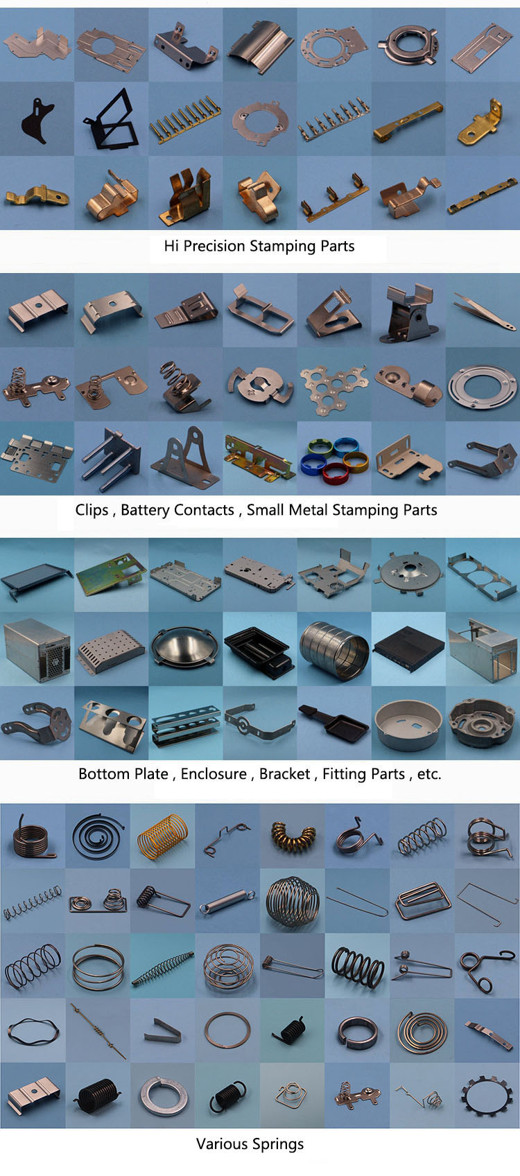 Profession company support oem various custom stamping hardware fittings