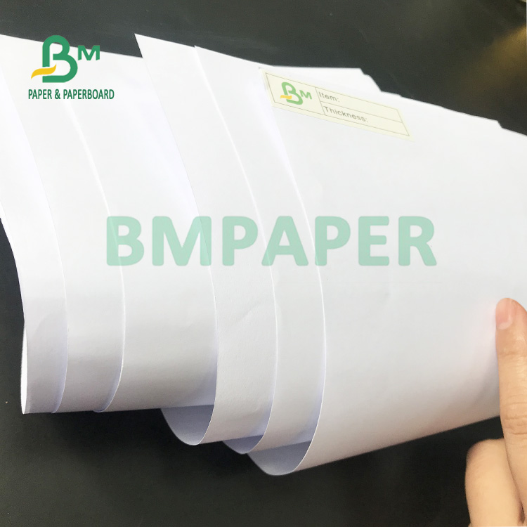 140gsm 160gsm Super White Offset Woodfree Paper 635mm X 914mm Good Flatness