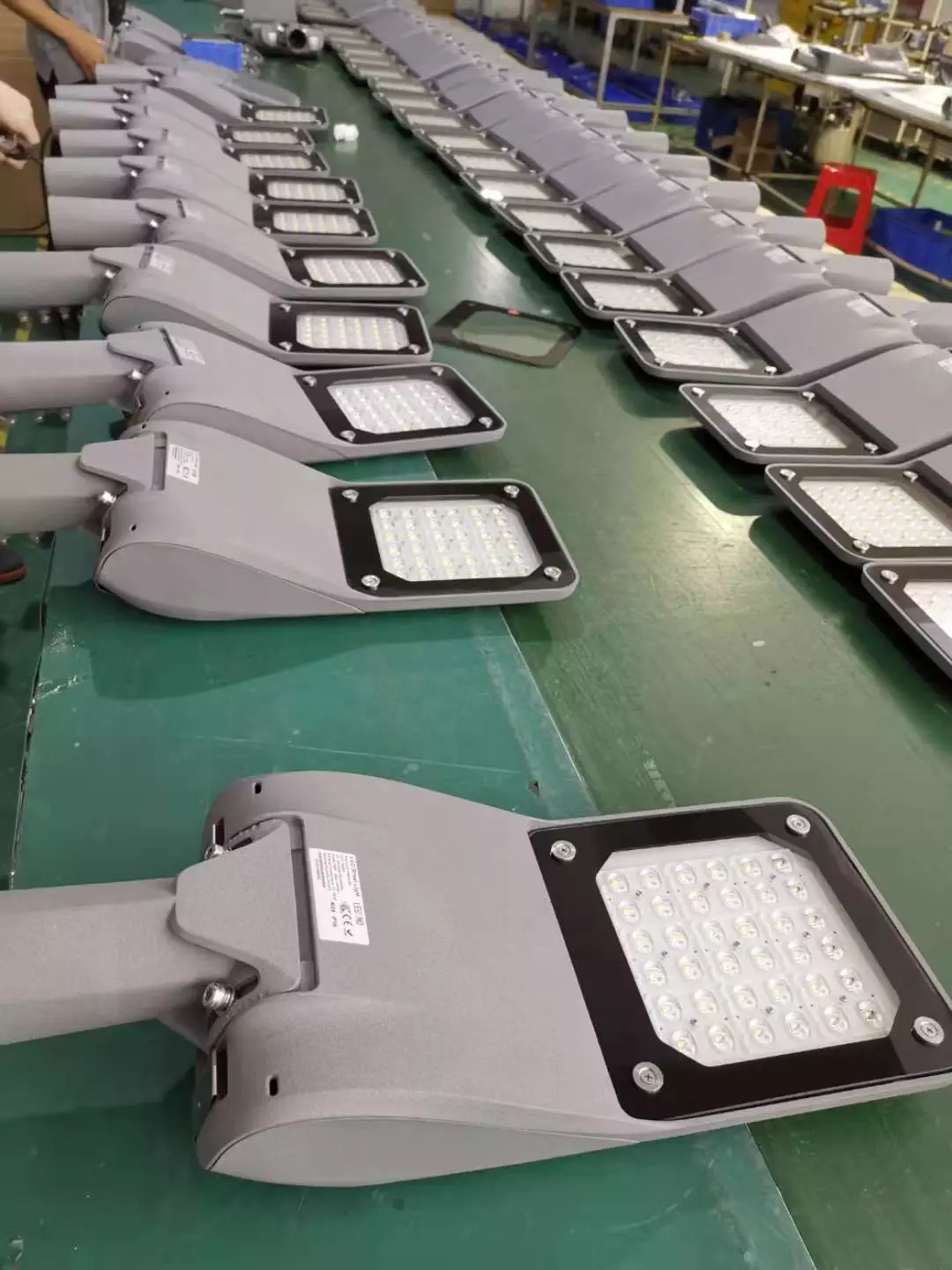 ENEC CB EMC LVD Certified Toolless LED Street Light 100W 16000lm 5 Years Warranty 0