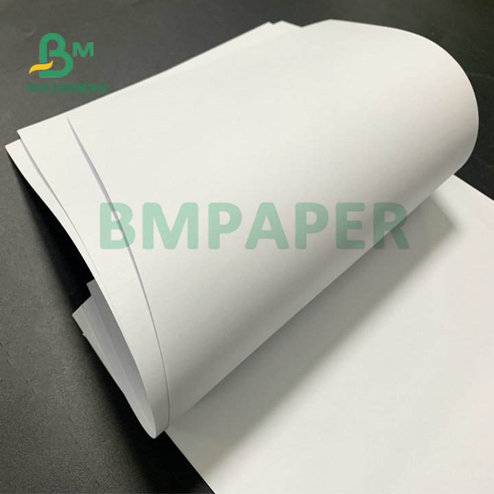 High White Woodfree Paper 50gsm 60gsm For Making Notebook 28 x 40 Inches
