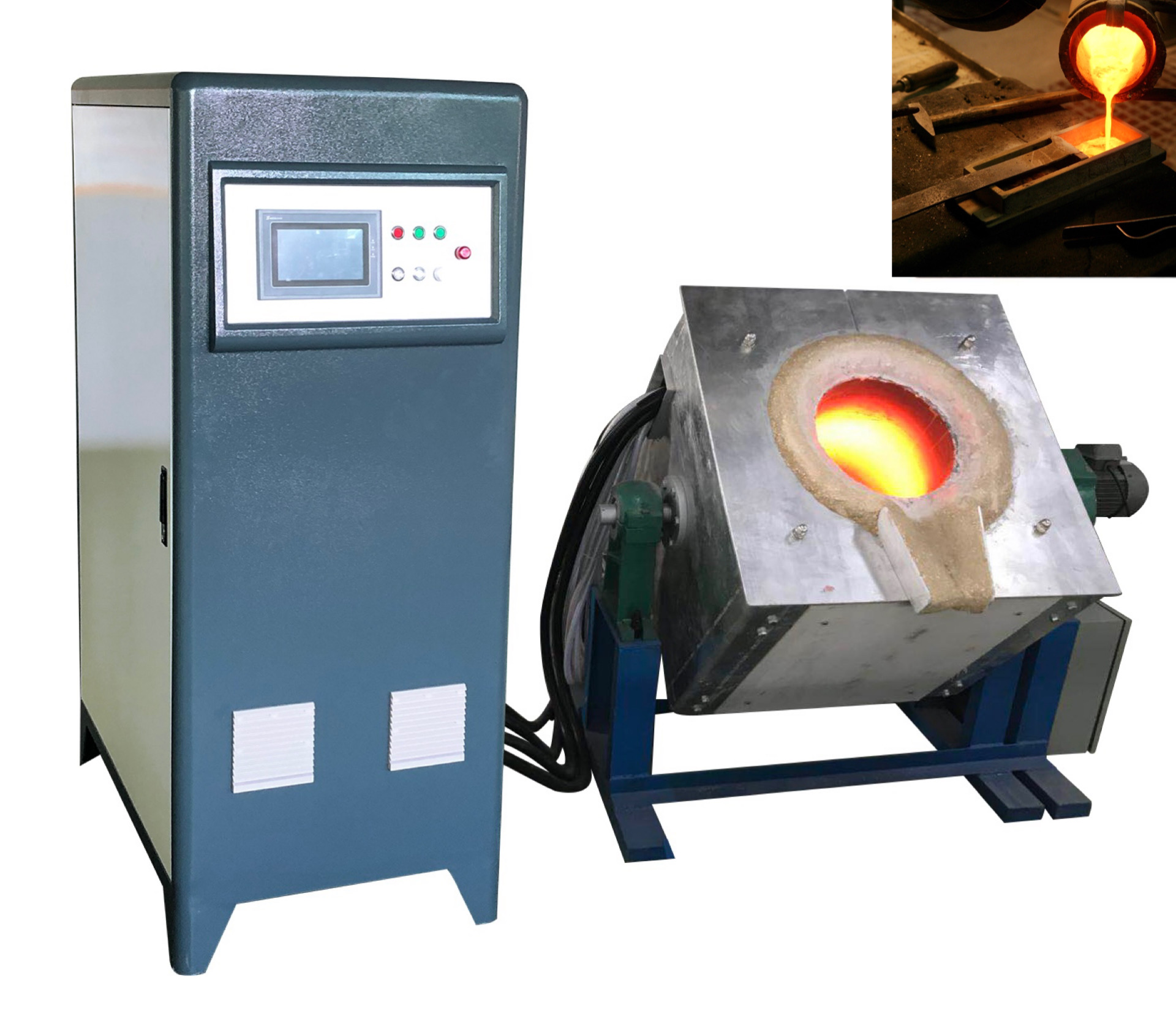 induction melting machine, induction melting furnace, induction smelting