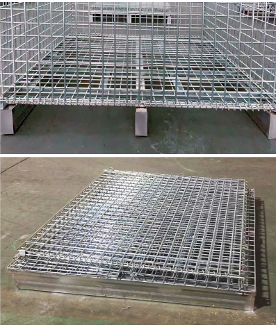 Galvanized Wire Container