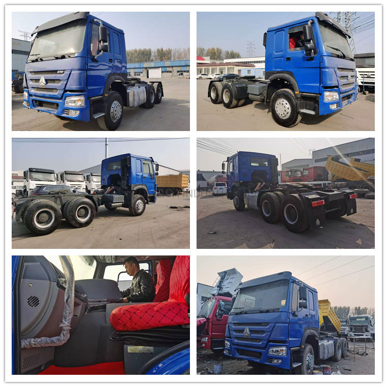 Sinotruck Used Tractor Head HOWO 420HP Truck for Sale