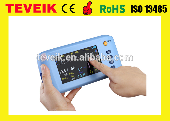 Best Price for Handheld Multi-parameters Patient Monitor with Handheld Multi-para. Patient Monitor(ECG/NIBP/SpO2/PR/PLETH/ TEMP)