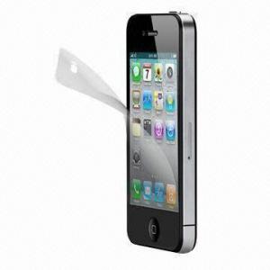 China Anti-glare Screen Protector, for iPhone 4S Front and Back, Anti-scratch and Dust Repellent on sale 