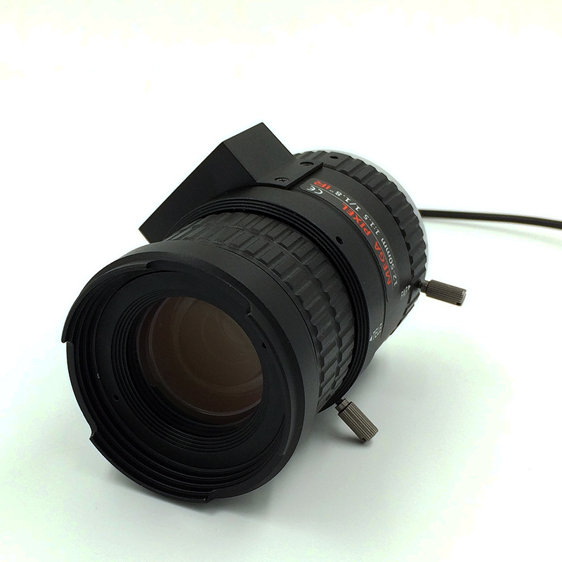 3MP HD Megapixels 12-50mm Manual Zoom P-Iris 1/1.8" CS Mount CCTV Lens For HD IP Security Camera