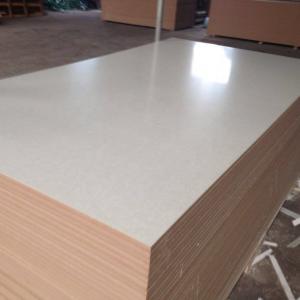 China professional cheap price wholesale high quality 1220x2440 double sided melamine mdf laminated board on sale 
