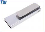 Mini Delicate Metal Tie Clip 1GB Thumb Drive Customized Printing