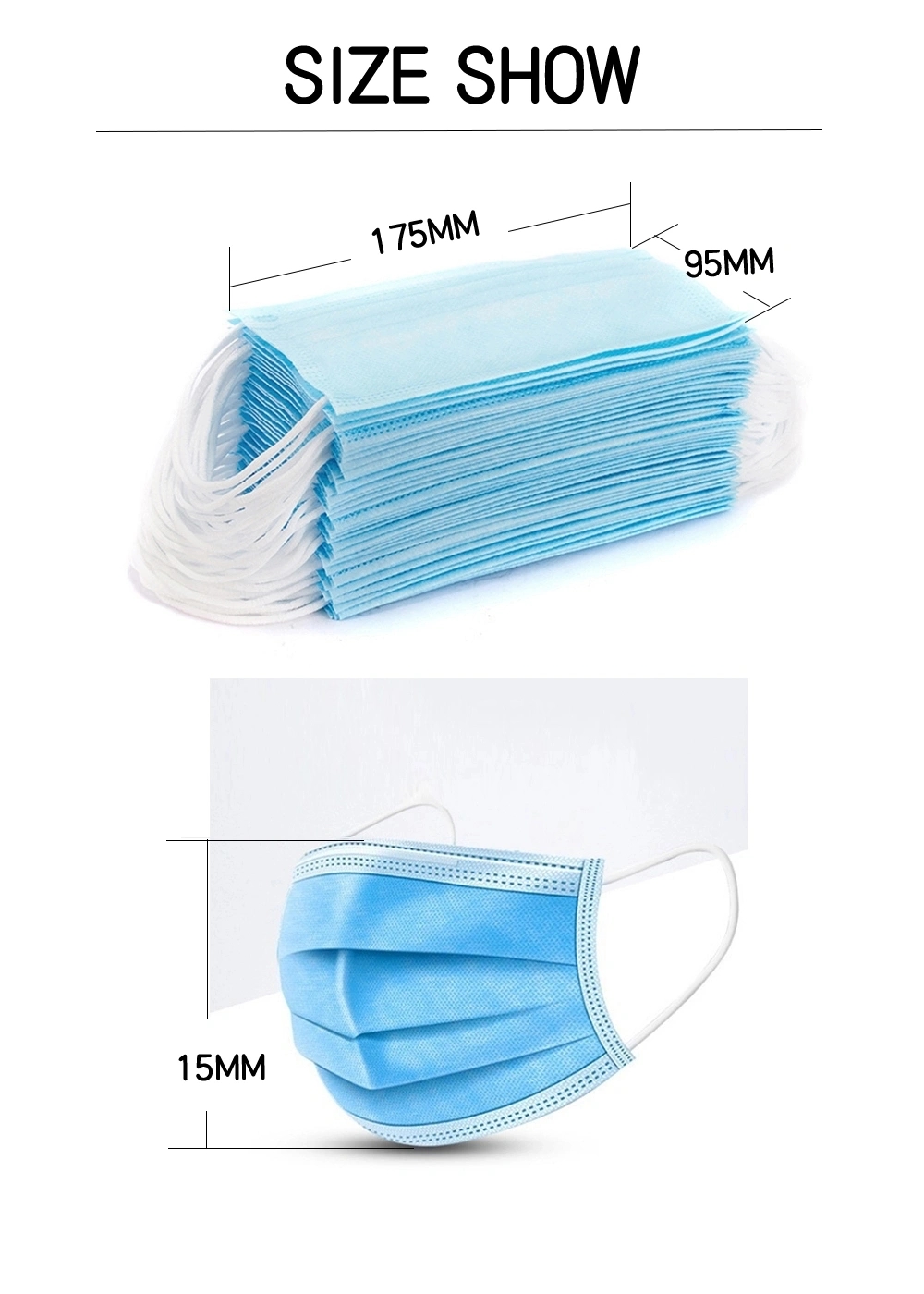 China Disposable Mask Manufacturer Pollution Protection Dust Anti Face Mask