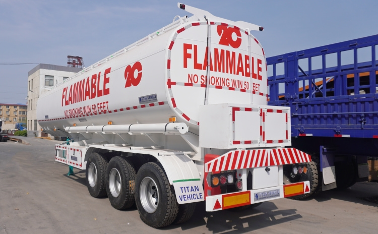 45000 Liters Petrol Tanker Trailers for Sale in Zimbabwe Harare