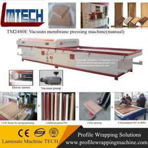 Thermofoil Kitchen Cabinets Vacuum Membrane Press Machine For Sale